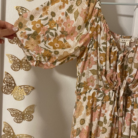 Baevely Floral Puff Sleeve Mini Dress - Picture 3 of 5